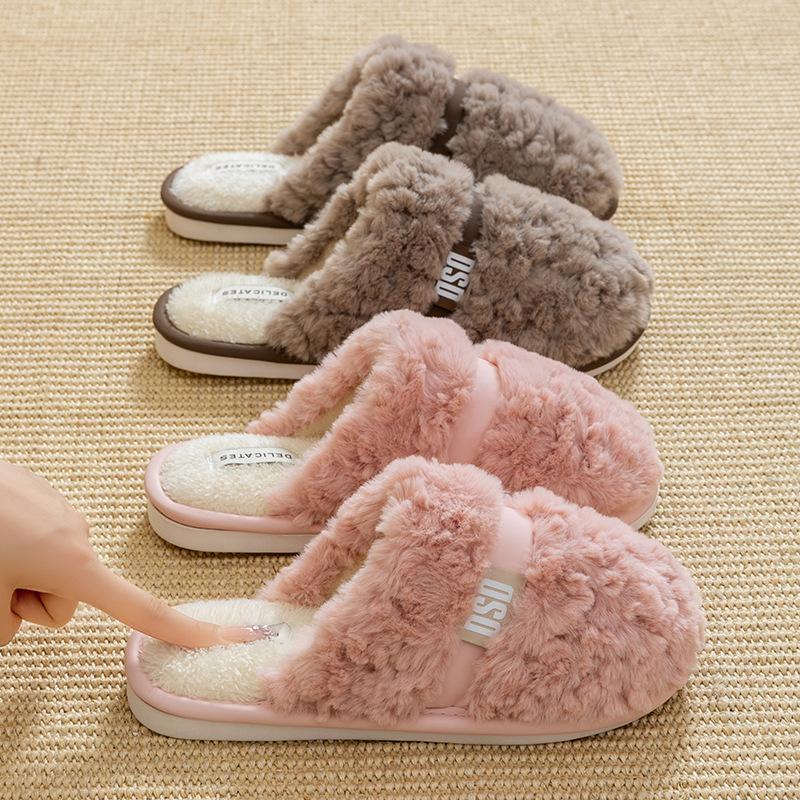 Cotton Shoes and Slippers Are Warm, Anti-slip and Suitable for Indoor Use