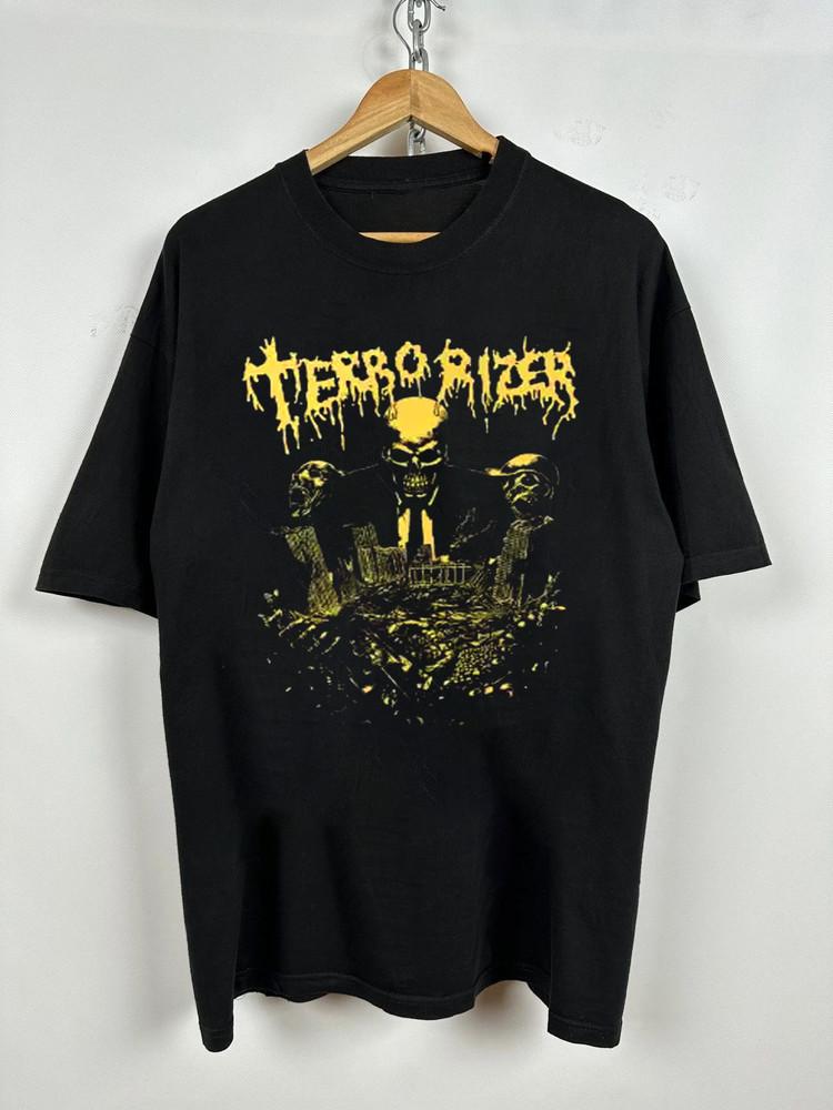 Inspired Terrorizer World Downfall Short Sleeve Black S-5XL T-Shirt SN004 Unisex T-Shirt XXXXL