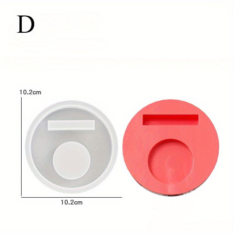 Digitální dekorativní ornament, držák na svíčky, sádrová forma, silikonová forma pro kutily