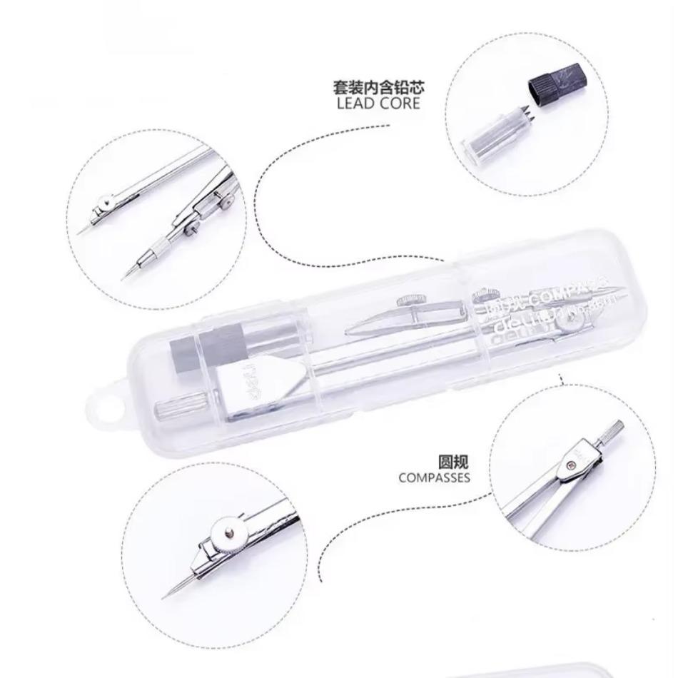 1 Pcs Design of Engineering and Technical Drawing Instruments for Metal Compass Set Exam Mechanical Drawing Tools