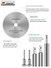 High-Speed Steel Mini Circular Saw Blade for Electric Drill and Grinder
