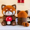 Panda Red Adorable Plush Toy Cute Girl Children Sleep Companion Gift Birthday