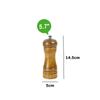 1 Piece Wood Pepper Grinder Pepper Mill Adjustable Coarseness Wooden Pepper Salt Mill Grinder Salt and Pepper Mills Shaker