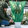 Winter Plant Covers for Frost Protection Cover with Viewing Window Extra Thick Non-woven Durable Outdoor Blanket Wind And Snow Tree Weatherproof