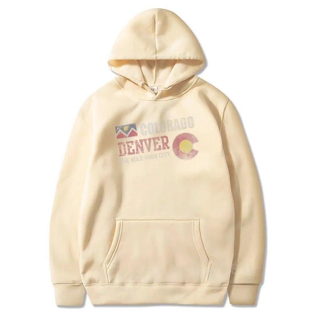 Denver Colorado sweats à capuche The Mile High City chemise à capuche personnalisée en vente hauts sweats à manches longues unisexe fou
