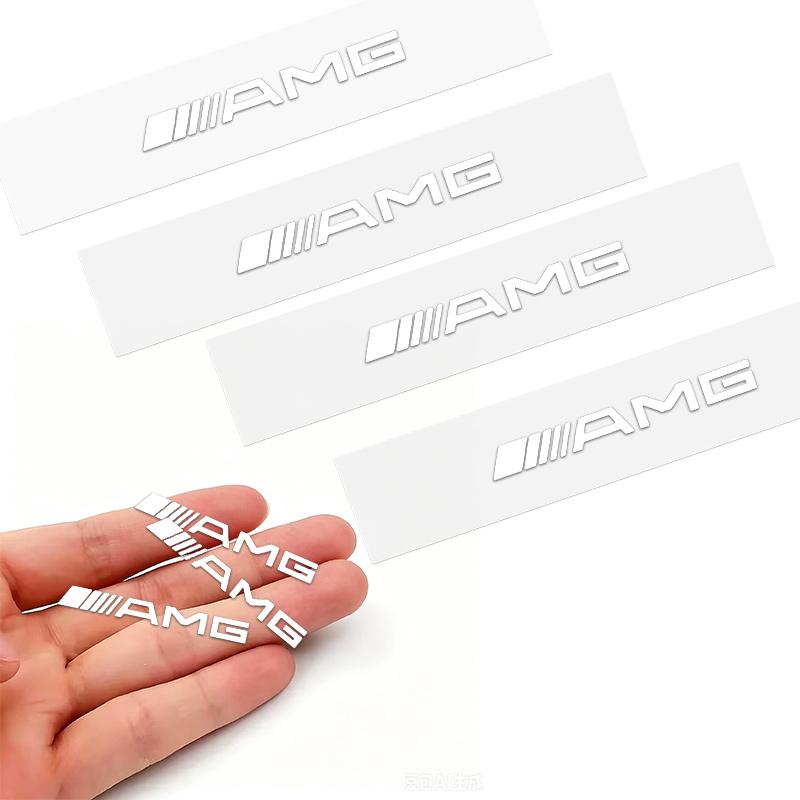 Fashion Car Emblem Sticker Car Body Decoration Sticker For Mercedes Benz AMG W177 W176 X166 X167 C257 C218 X253 C118 C117 H247 BV4