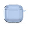 Clear Protective Case with Carabiner TPU Cover for Airpods 4(Transparent Green)