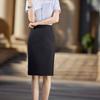 Women's Professional Wrinkle-Free High-Waist Midi Skirt
