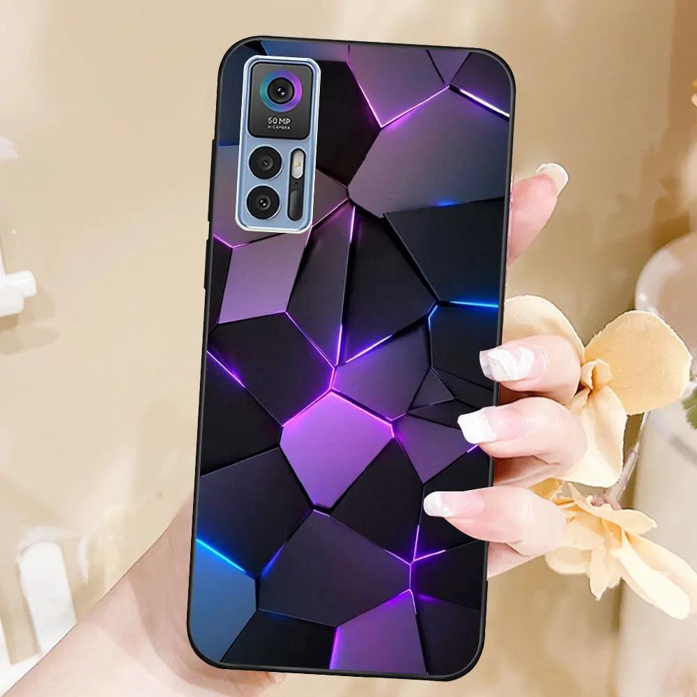 Case For TCL 30 5G Coque TCL 30 Plus TPU Soft Silicone Fashion Phone Funda For TCL 30 Plus Back Cover Case Luxury Capa Bumper
