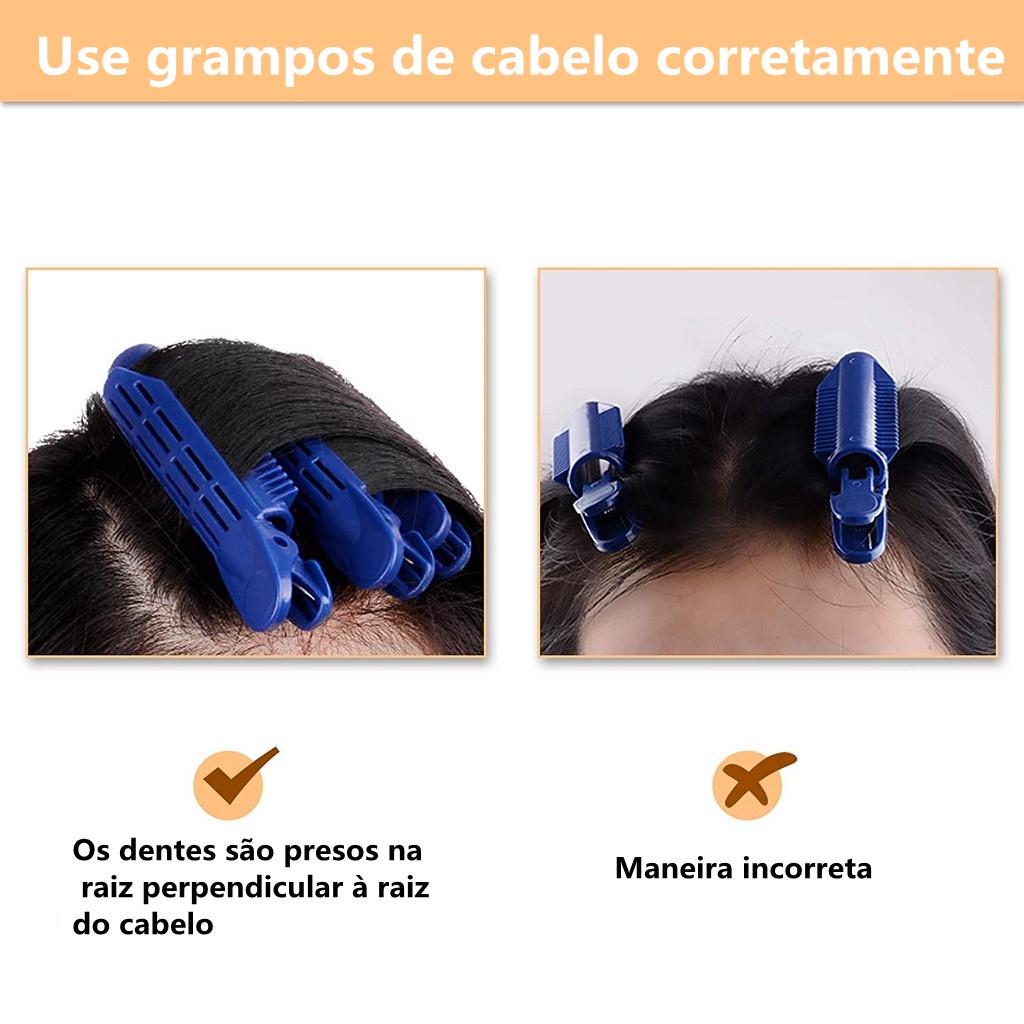 It's a curling iron for fluffy and curly hair