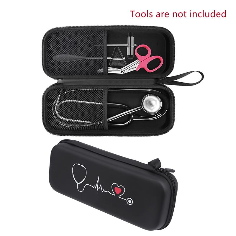 Stethoscope Case Eva Stethoscope Bag Anti-Scratch Stethoscope Travel Bag With Mesh Bag Accessories one size
