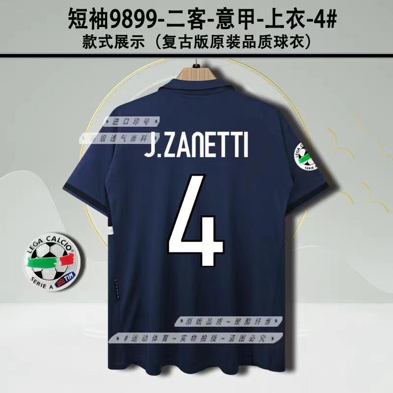 Vintage Jerseys, Football Uniforms, Classic Inter Milan AC Ronaldo Nesta Martinika Kashevqin Jerseys