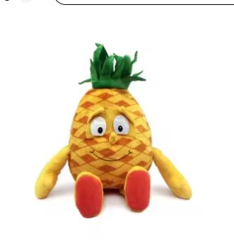 Fruit Groente Pluche Speelgoed Mini Aardbei Broccoli Watermeloen Knoflook Appel Zacht Gevuld Poppetje Voor Kinderen Cadeau