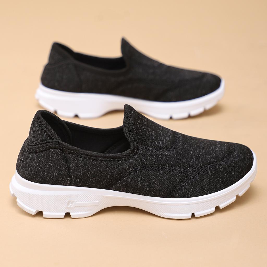 Women's shoes new large size casual shoes light and comfortable shoes women's couple soft-soled single shoes one pedal women's shoes 44