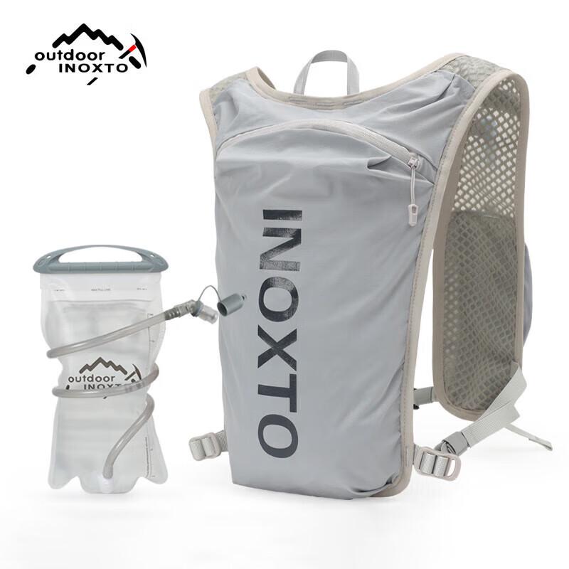 INOXTO 5 л Легкий дышащий питьевой рюкзак для трейлраннинга Backpack with 1.5L Bladder