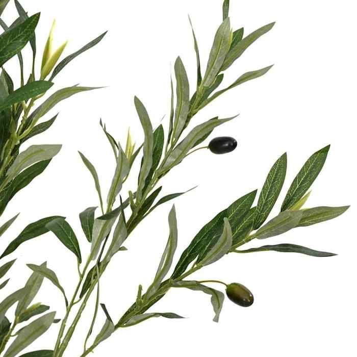 VidaXL Artificial Olive Tree 450 Leaves 120 Cm Green, Artificial Plant, Fake Plant, Fake Tree, Fake Olive Tree, Tree 4103571