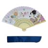 YINKE Silk Fan for Men and Lightweight Bamboo Bamboo Craft Japanese Style Women Frame, High-quality Silk, Fan, Fan, Stylish, Gentleman's Accessory.