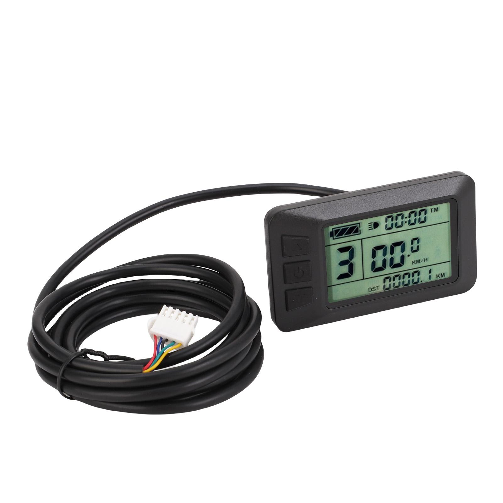 

Color Display Meter Ergonomic External Keys Display Control Panel with SM Connector for Electric Scooter Mountain Bike