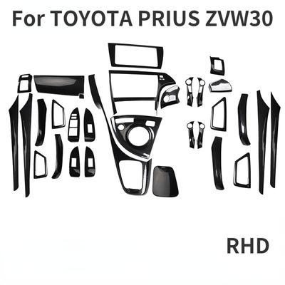 Voor TOYOTA PRIUS ZVW30 Prius 30 Accessoires Auto Interieur Decoratie Middenconsole Stuurwiel Bedieningspaneel Ramen Stickers