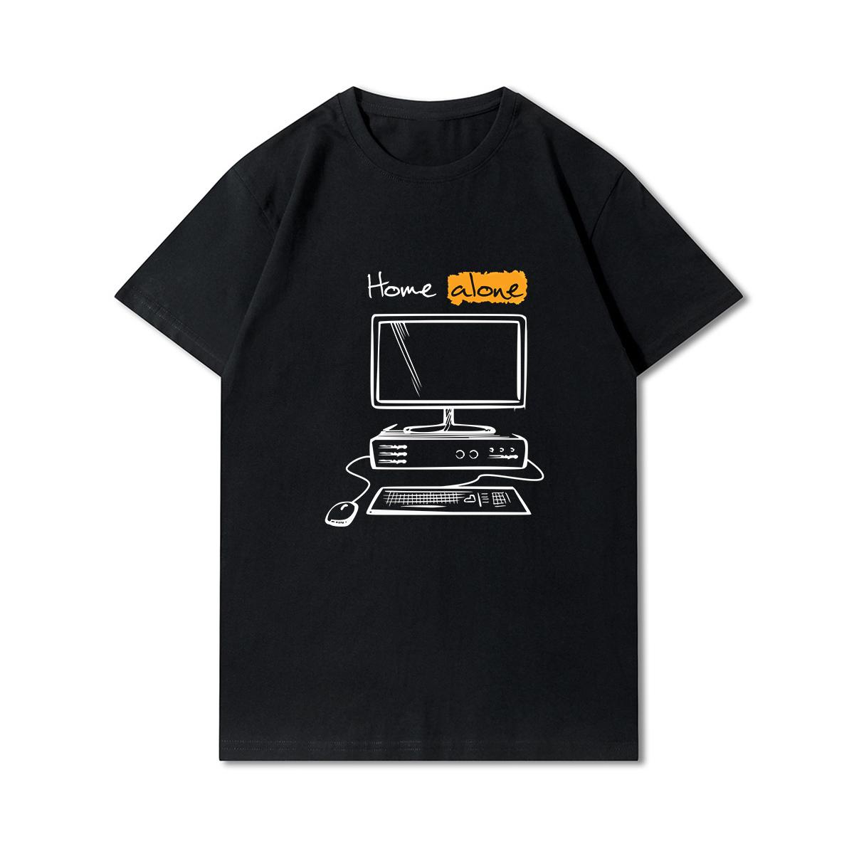 

Футболка Harajuku из премиального хлопка унисекс, футболка с принтом в стиле аниме, футболки с круглым вырезом, летние хлопковые топы, повседневные футболки 4XL