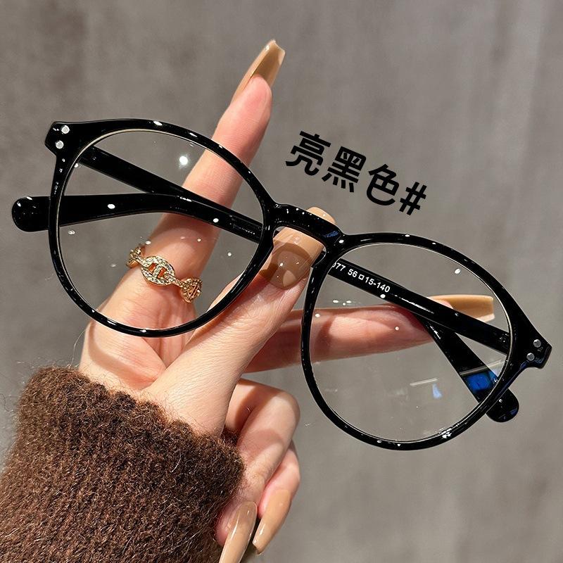 

New women s reading glasses brand high-end genuine anti-blue high definition foreign gas glasses look young reference for 45-49 years old [100 degrees] чёрный