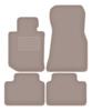Tapis de sol en velours beige pour: BMW 4 G26 Gran Coupé (2021-2022)