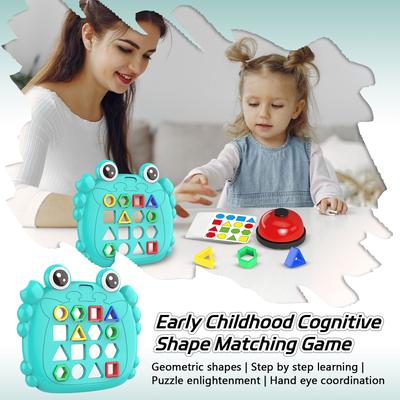 Crab Geometric Figure Matching Two-player Parent-child Interactive Game