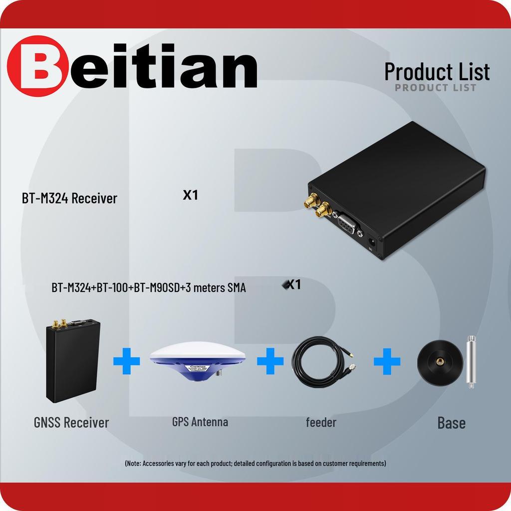 North Sky GNSS Timing Receiver with Beidou/GPS Module and 1PPS, RS-232 Port BT-M324