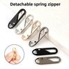 Zip Puller Replacements Zip Slider Repair Instant Zippers Head Pull Handle Zippers Extender for Cloth Travel Bag