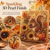 Sparkling Painting Art Kit Autumn Theme 5D Gem Art Craft Kit Home Wall Decor