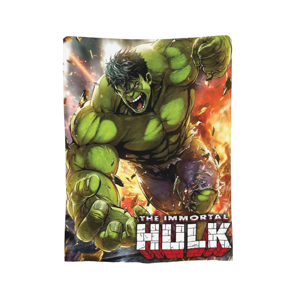 Retro Hulk Fleece Mesti pledas Pledai sofai Kelionei Super minkštas lovatiesė,