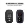 New Soft Tpu Car Case Cover Protective Case For Honda Civic Accord Hr-V Cr-V Crv    5Buttons Car Key Bag Accessories