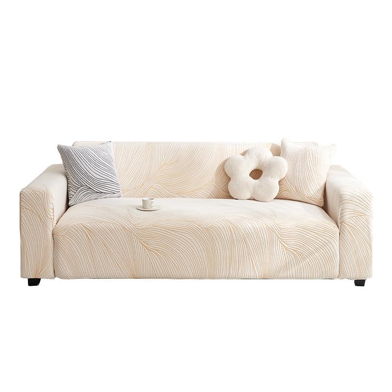 Panya Elastic Jacquard Velvet Full Cover Sofa Cover Dust Proof All Season Suitable  Nordic High End Protective Cover