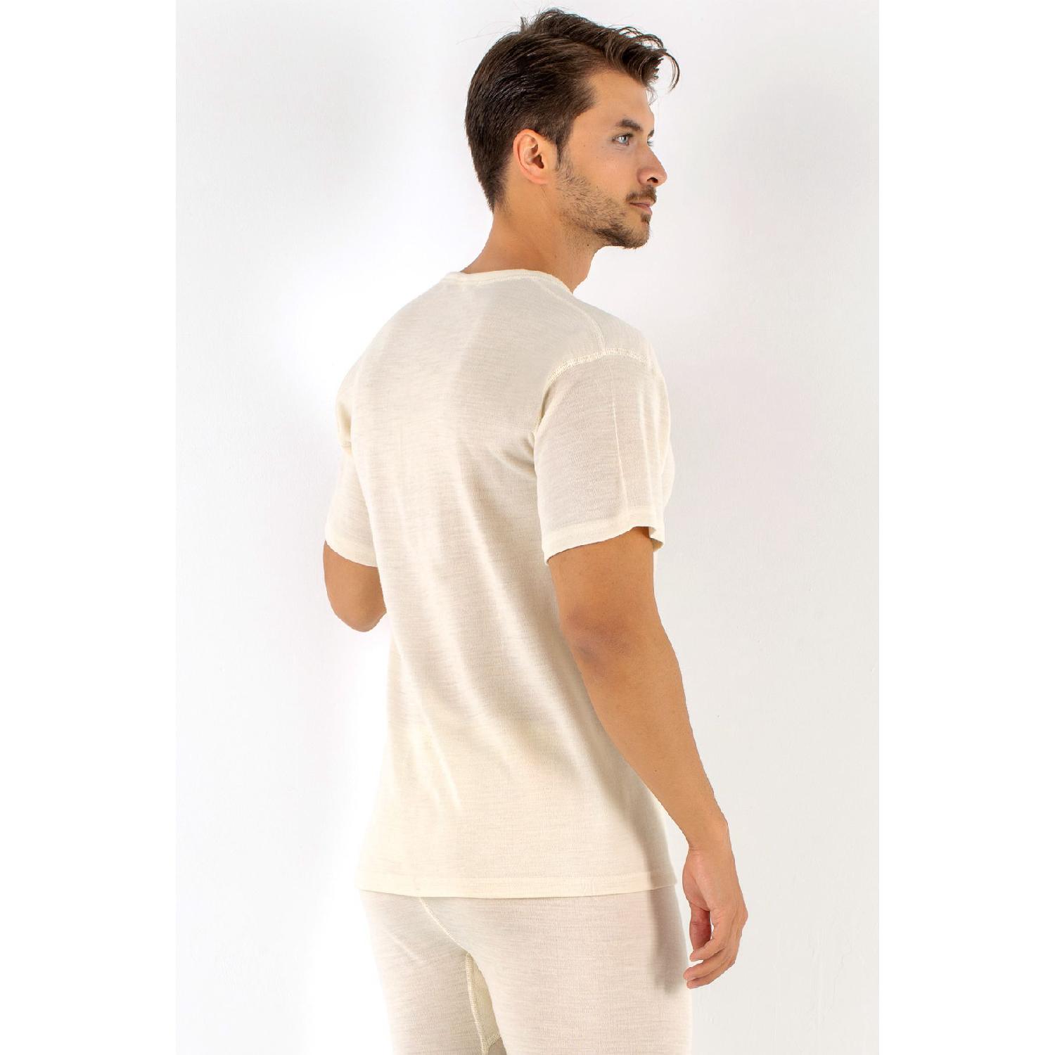 

Шерстяная майка Safyn с короткими рукавами M кремовый