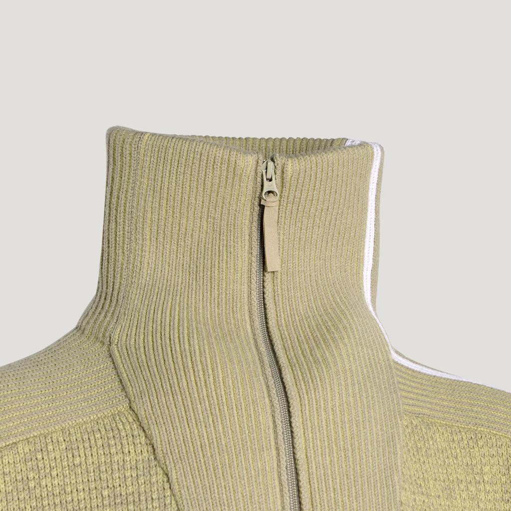 Adidas Originals Premium 3S Knitwear Sweatshirt Half-Zip Sports Knit Sweater Unisex Sweatshirt KS5341