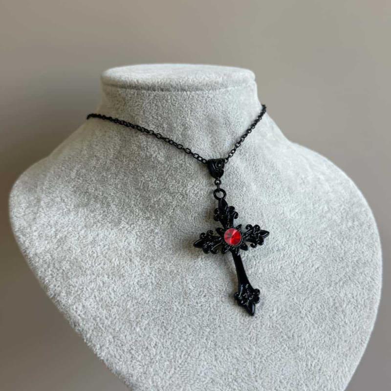 Gotisk Vintage Fladdermus Choker Hänge Halsband För Män Kvinnor Hip Hop Biker Fest Smycken Gåvor