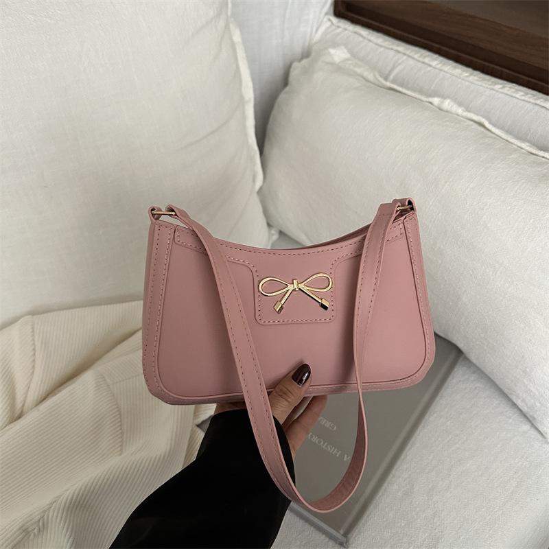Simple, Casual, Retro Underarm Bag, Fashionable and Niche Design Single-shoulder Bag