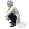 12Cm Anime Squatting Series Figures Sakata Gintoki Action Figure Room Decoration Pvc Collection Model Toys Festival Toys Gifts