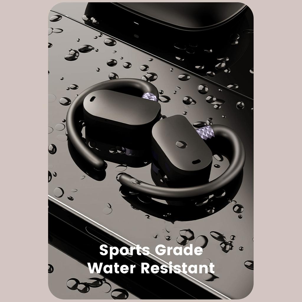 BS08 Kabellose BT 5.3 Ohrhörer Luftleitung Nicht-In-Ear-Design Ladeetui inklusive IPX7