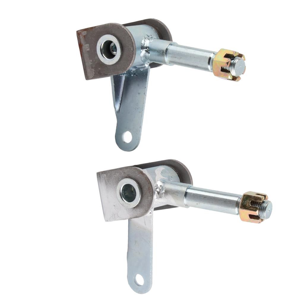 1 Paar M16 Vordere Achsschenkel Rechts Links Stahllegierung Spindel Halterung Set Passend für 110ccm 125ccm 150ccm 200ccm 250ccm Go