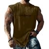 Men's Casual Loose Fit Sleeveless T Shirt Muscle Tank Top with California Letter Print for Summer Outdoor Activities