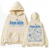 Felpa con Cappuccio Grafica Freya Skye Stars Align Tour Unisex Merchandising Cantante Pop Felpa con Cappuccio Stampa Lista Canzoni Musica Concerto Streetwear Top per Fan di Musica