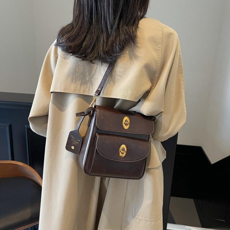 Kleine Tasche Damen neue Umhängetasche Herbst und Winter vielseitig hochwertig Schulter kleine quadratische Tasche