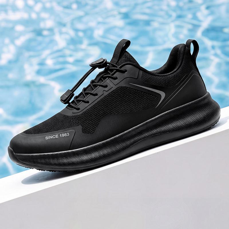 Großformatige Wasserdichte Rutschfeste Kocharbeitschuhe Ölbeständige Küchenschuhe Für Männer Frauen Anti-Rutsch Restaurant Sicherheitsschuhe
