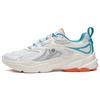LiNing Meteor Slip-Resistant Cushioning Wear-Resistant Low-Top Running Shoes Ivory Sea Blue ARXT009-2