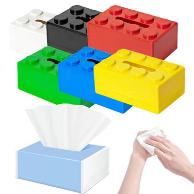 Kreativní stavebnice obal na krabičku na papírové ručníky Zásobník na ubrousky pro obývací pokoj Ložnice Koupelna Domácí kancelář