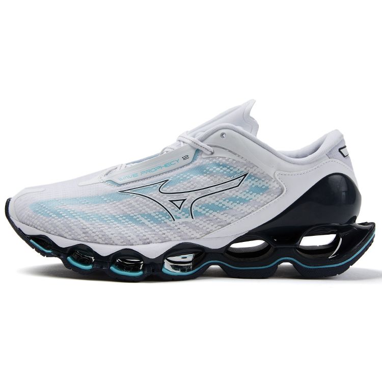 Mizuno Wave Prophecy 12S Unisex Low Top Running Shoes White J1GC230008 44
