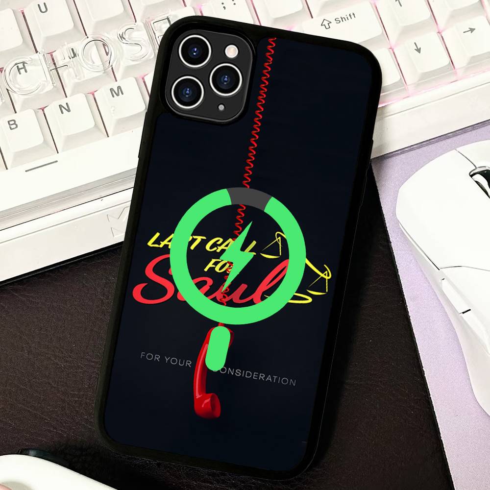 

B-Better Call Saul Magnetic Matte Phone Case For IPhone 16 17 15 14 13 12 11 For Magsafe Wireless Charge Cover iPhone 16 pro