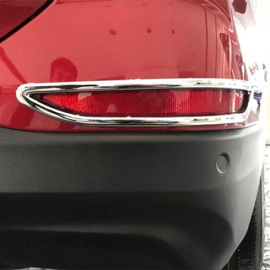 For Chevrolet Holden Equinox 2018-2020 Chrome Car Rear Fog Light Lamp Cover Trim