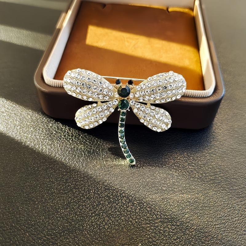 Exquisite, Small And Smart, Full Of Diamonds, Dragonfly Brooch, Clothing, Luxury And Fashion Design, Insect Brooch, Anti-Light